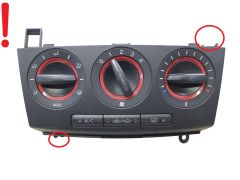 Commande Chauffage A/C Mazda 3 Commande Chauffage A/C Mazda 3