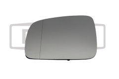 Verre de rétroviseur Gauche Pour VW T5 7H1857521A 88570105002 DPA