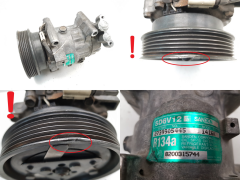 Compresseur De Climatisation Renault 8200315744 SD6V12 1416K Sanden S11