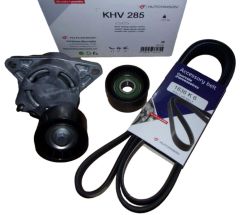 Courroie d'entraînement Complet Pour Renault KHV285 7701477608 Hutchinson