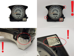 Bloc Compteurs Vitesse Mini One Cooper 6211-6921518 AR-0039 002