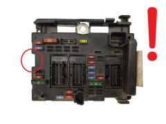 Calculateur BSM B3 9650664080 PSA Delphi 1192
