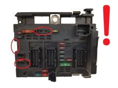 Calculateur BSM B3 9650664080 PSA Delphi 1236