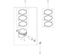 Piston Moteur Original Renault 2.0 16v M4R 7701065053