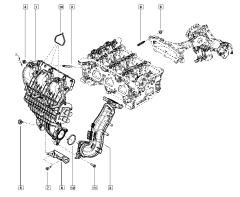 Joint Nouvelle Original Renault Nissan 1.4 8v 1403500Q0K