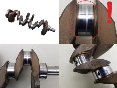 Arbre Vilebrequin 122018899R 2757R 1.2 TCe Renault Dacia 1148 Arbre Vilebrequin 122018899R 2757R 1.2 TCe Renault Dacia 1148