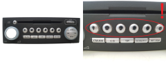 Radio Cd Mitsubishi Colt MR587702HA DY-2E56GY-TH 1218
