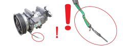 Compresseur De Climatisation 8200953359--A SD6V12 1918 Sanden Renault Nissan 34 Compresseur De Climatisation 8200953359--A SD6V12 1918 Sanden Renault Nissan 34