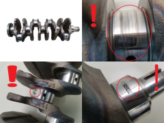Arbre Vilebrequin 8200590738 2.5 dCi Renault
