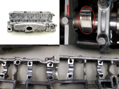 La Culasse 9684487210 0200HS 1.4 1.5 1.6 HDI 8v  TDCi PSA Ford 1246