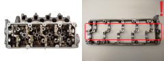 La Culasse VWAG 03L103373E 03L103286 2.0 TDI CBA