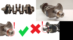 Arbre Vilebrequin 7700111886 F3R 2.0 8v Renault Scenic Laguna 1 4886 Arbre Vilebrequin 7700111886 F3R 2.0 8v Renault Scenic Laguna 1 4886