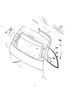 Hayon De Coffre Original Citroen C4 Picasso 8701W5 Hayon De Coffre Original Citroen C4 Picasso 8701W5