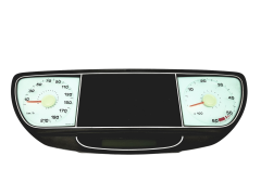 Bloc Compteurs Vitesse 1499140080 Phedra C8 807 Ulysse PSA 39743