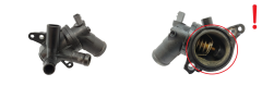 Boitier Thermostat D'eau moteur Renault Dacia 110617026R 1.2 TCE Boitier Thermostat D'eau moteur Renault Dacia 110617026R 1.2 TCE