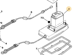 Levier De Vitesse Original Citroen Peugeot C5 2400Z6