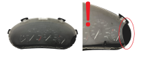 Bloc Compteurs Vitesse Peugeot 206 9645096080 000640102 48081