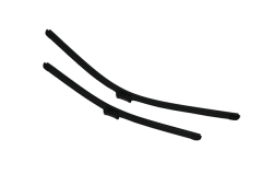 Raclettes De Balai Avant Pour VW 1K1955425A 1K1955426A 89550623102 DPA