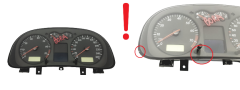 Bloc Compteurs Vitesse VW Golf MK4 1J0920821A 110008958012 56066 Bloc Compteurs Vitesse VW Golf MK4 1J0920821A 110008958012 56066