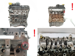 Moteur À Diesel K9KP732 K9K732 Renault 1.5 dci Megane 2 Scenic 2 Siemens S20