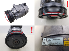 Compresseur De Climatisation 8200024397 1135321 5321 Delhpi Renault Compresseur De Climatisation 8200024397 1135321 5321 Delhpi Renault