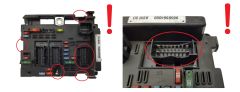 Calculateur BSM B3 9650664080 PSA Delphi 2644