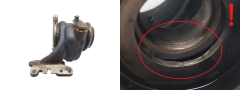 Collecteur D’echappement Turbo 144102778R 16311019070 1.0 TCE Renault