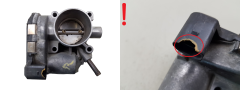 Boitier Papillon D’admission VWAG 1.4 030133062A 0280750049 Bosch 2445