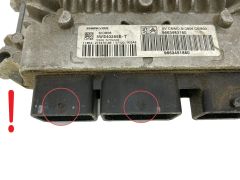 Calculateur 9663483180 9653451880 5WS40285E-T SID806 PSA Siemens 48019