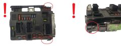 Calculateur BSM-B5 T118470005I 9643498680 PSA Siemens 