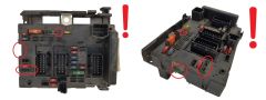 Calculateur BSM B2 9650664180 PSA Delphi 1644