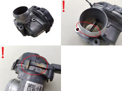 Boitier Papillon D’admission 9807238580 V29039645 PSA Ford 1.6 HDI 2598
