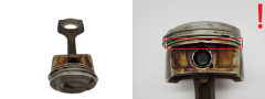 Bielle De Piston Citroen Peugeot 1613665180 1648526580 1.6 THP VTI