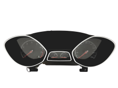 Bloc Compteurs Vitesse Ford Focus MK3 F1ET-10849-AJN Visteon
