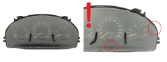 Bloc Compteurs Vitesse Mercedes ML W163 A1635404011 54581