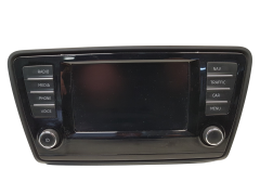 Panneau de configuration Radio Navi Skoda Superb 5E0919605J Panneau de configuration Radio Navi Skoda Superb 5E0919605J