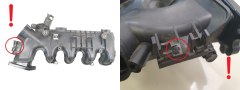 Collecteur D’admission 0361N3 9653808680 1.6 HDI TDCI Citroen Peugeot Ford s21