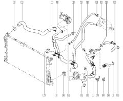 Tuyau De Radiateur Original Trafic II Primastar Vivaro 2.0 dCI 	8200845262 Tuyau De Radiateur Original Trafic II Primastar Vivaro 2.0 dCI 	8200845262