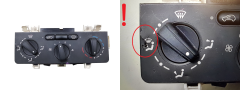 Commande Chauffage Citroen Peugeot F664480V F664480V Commande Chauffage Citroen Peugeot F664480V F664480V