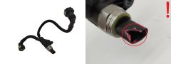 Tuyau D’alimentation Carburant Citroen Peugeot 9828711180 1.5 HDI
