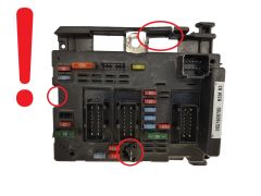 Calculateur BSM B3 9657608780 PSA Delphi 1213