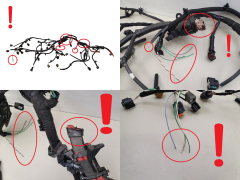 Faisceau De Câblage Pour Moteur 1.6 DCI R9MH413 Renault Trafic 3