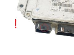 Calculateur 0261206246 9637838780id04  PSA Bosch 46921