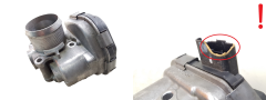 Boitier Papillon D’admission Citroen Peugeot 9673534480 1.6 HDI Delphi 2522