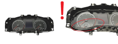 Bloc Compteurs Vitesse VW Polo 2G0920740A A2C11336300 VDO 52007