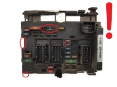 Calculateur BSM B2 9646405180 PSA Delphi 1223