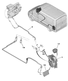Installation D’intérieur Original Jumper Boxer Ducato 3 643653