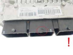 Calculateur 5WS40264C-T 9660781080 9655534080 PSA Siemens 42719