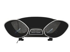 Bloc Compteurs Vitesse Ford Focus MK3 F1ET-10849-BJR 31644