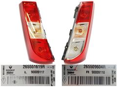 Phare De Voiture Droit/Gauche Original Dacia Dokker 265551619R 265509604R
